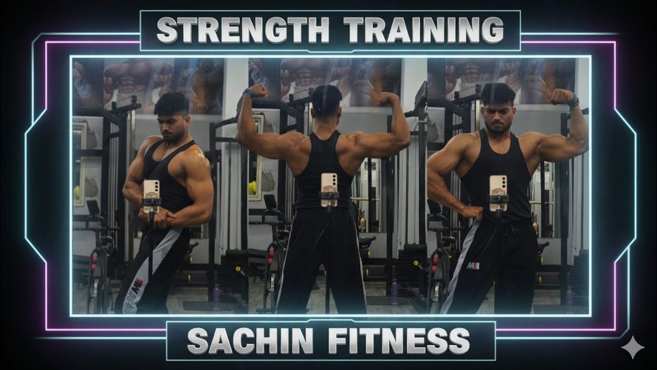Strength training for muscle building & boots power 💪💪 
