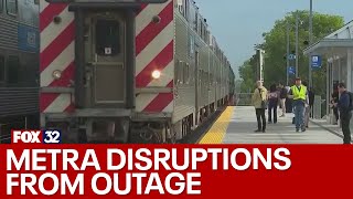 Metra working to restore service from outage