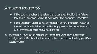 92 AWS route 53 health checks & security
