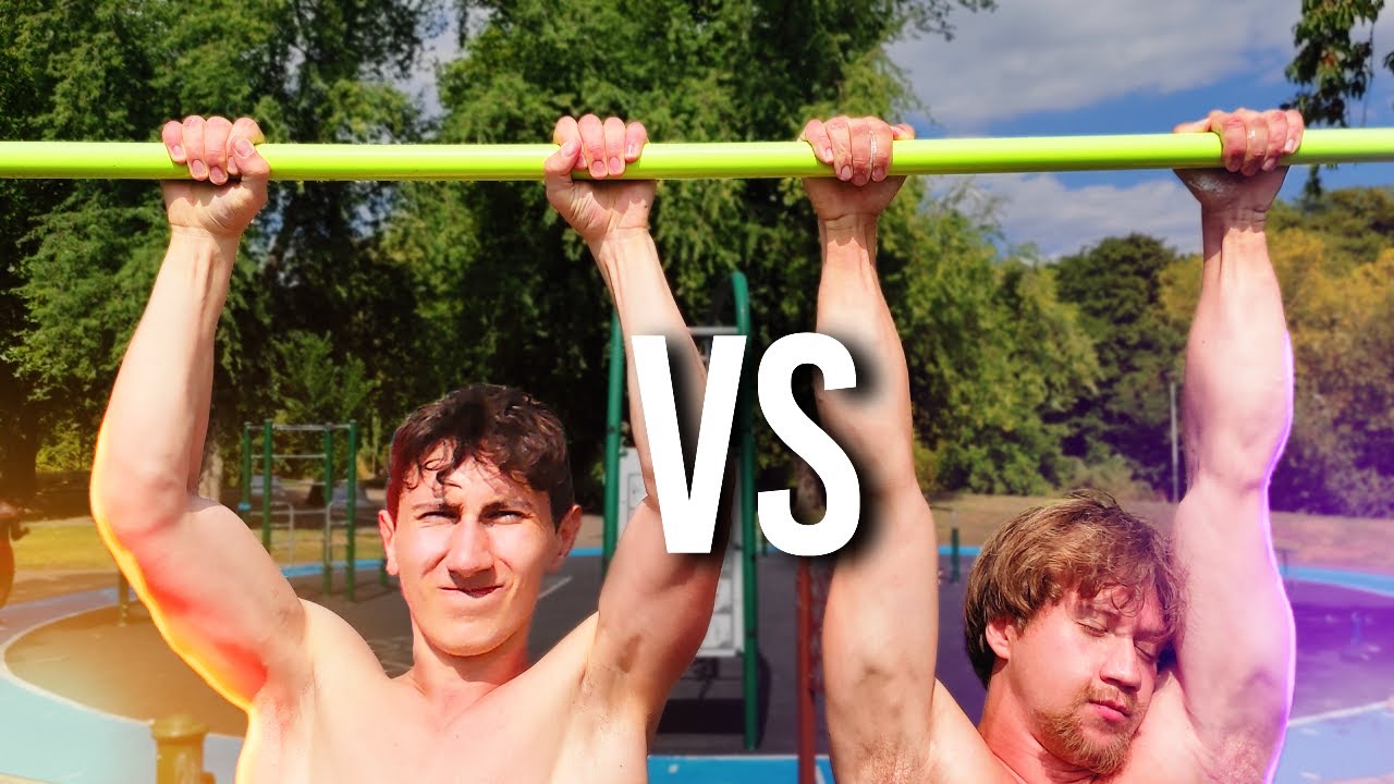 J’AFFRONTE un ATHLÈTE de CALLISTHENIE ! (trop chaud….)  ft.GoldenNasique