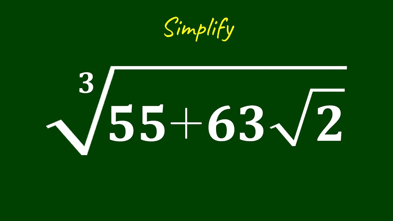 A Nice Algebra Problem | Math Olympiad | Can you solve?