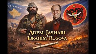Adem Jashari e Ibrahim Rugova 🇦🇱🕊️ (Ripërpunim) #albanianmusic #shqiptaretneperbote #muzikshqip