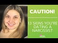 13 signs youre dating a narcissist  how to deal  kristin coaching