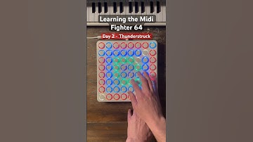 Day 2 of learning how to use Midi Fighter 64. #midifighter #chiptune #synth #beatmaker