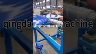 Three rollers rubber silicone calender machine, before shipment tested it.