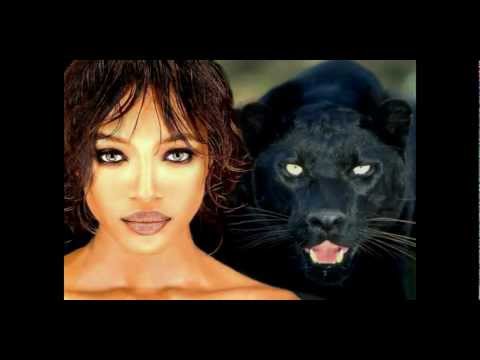 Video: 50 år Gamle Black Panther Til Ansikt: Skjønnhetsutvikling Av Naomi Campbell