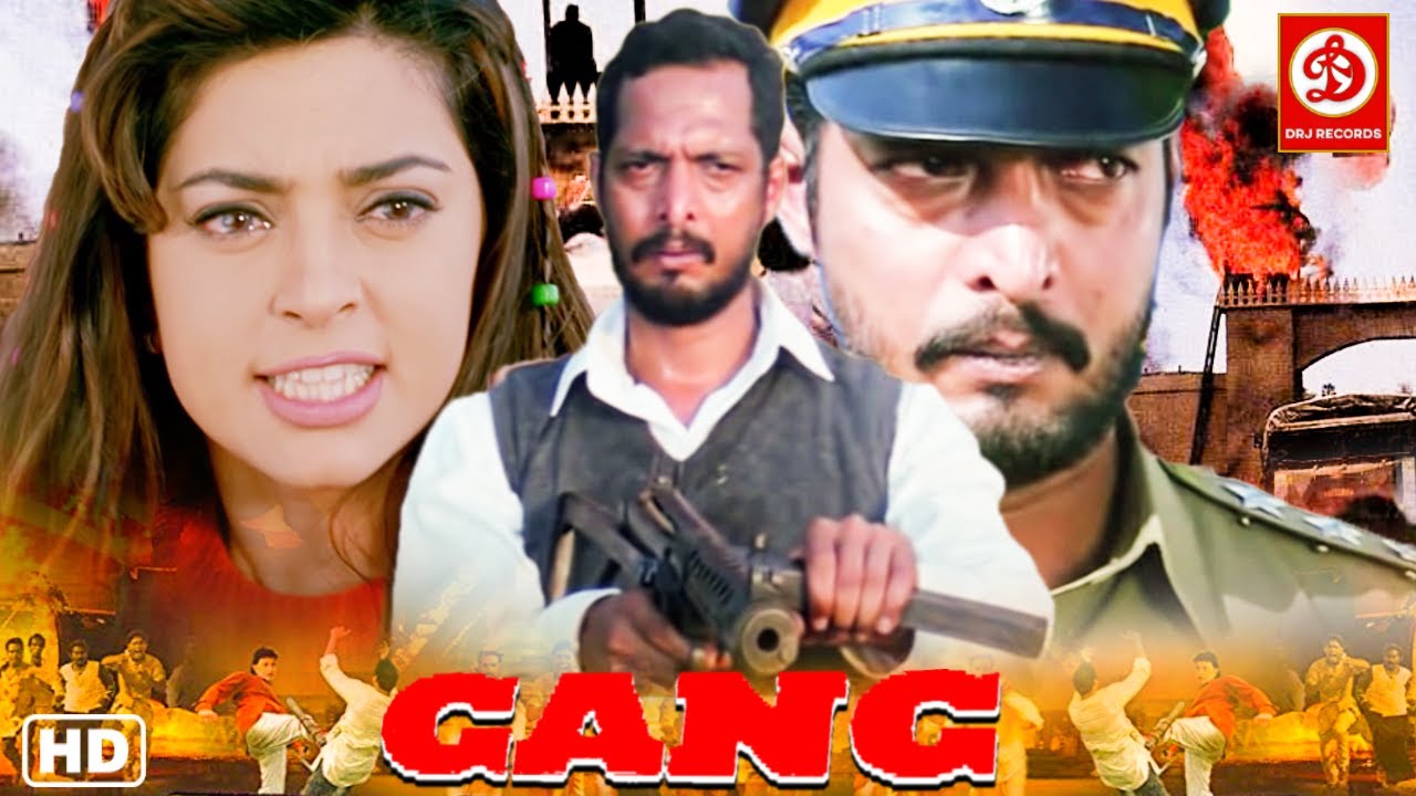 Nana Patekar Juhi Chawla HD Superhit Hindi Patriotic Movie  Love Story Jackie Shroff  Gang Film