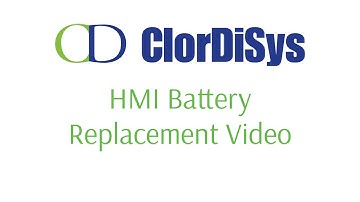 ClorDiSys Solutions, Inc. - HMI Battery Replacement