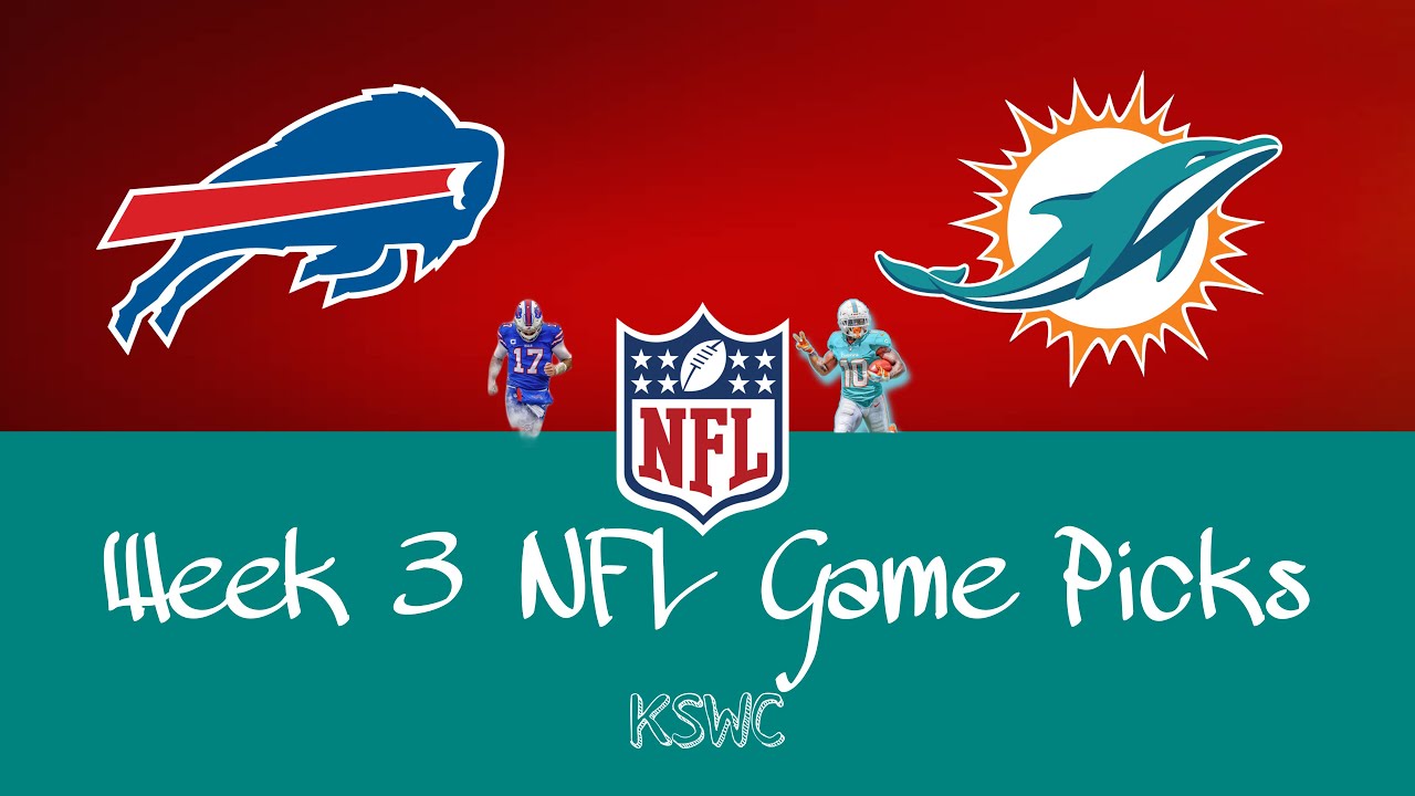 2022 NFL Week 3 Game Picks and Predictions. YouTube