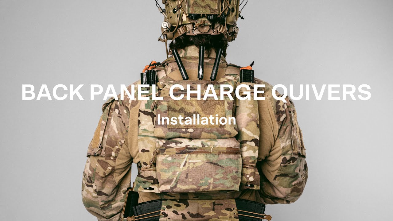 Ferro Concepts Back Panel Charge Quivers (Color: Ranger Green