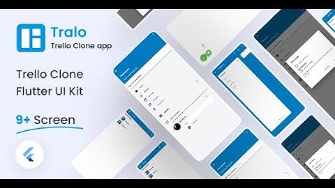 Tralo | Free Trello Clone Flutter UI Kit | Iqonic Design