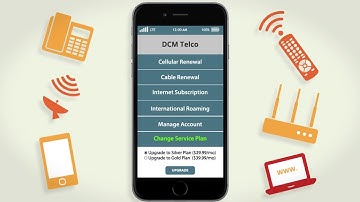 Visual IVR for Telecom Subscriptions