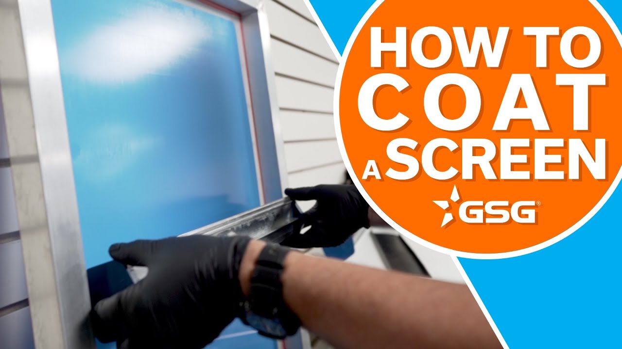 Tutorial: Step-by-Step Screen Printing Coating - Rittagraf