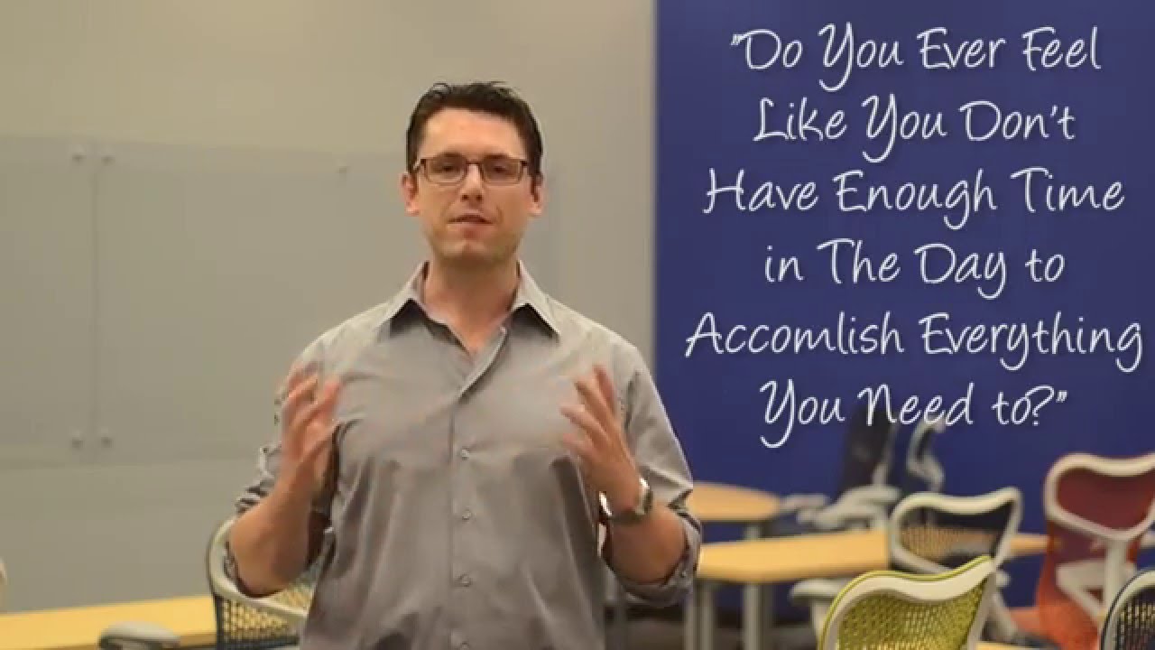 Do You Constantly Feel Like There s Not Enough Time In Your Day YouTube