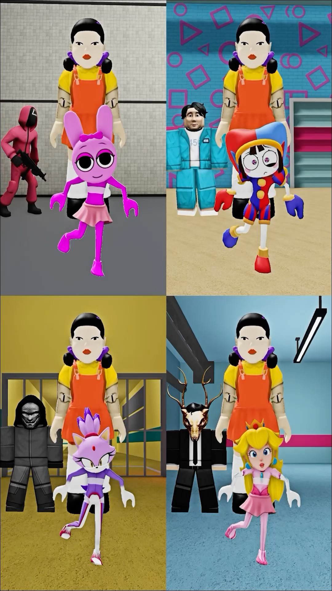 OIIA Sprunki in Squid Game #incredibox #digitalcircus #sonic #mario #roblox #pomni