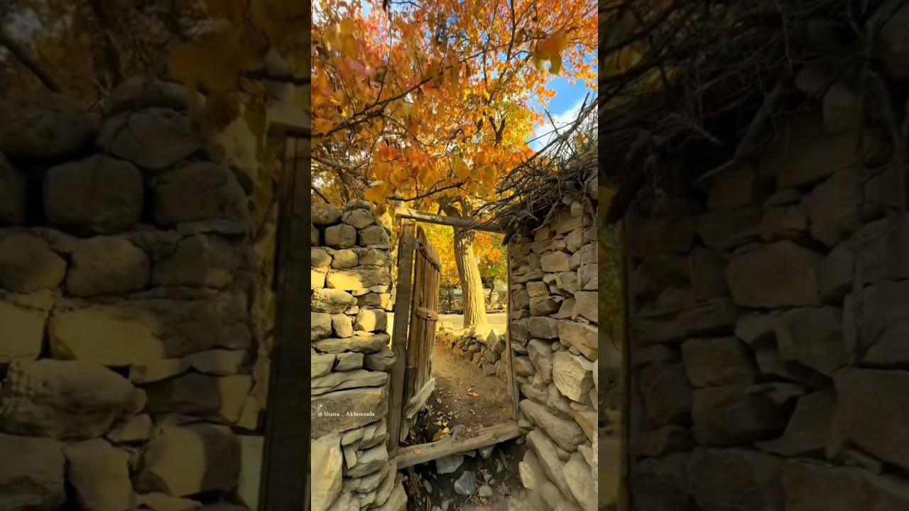Life Behind Ancient Stone Walls | Quiet Village Moments