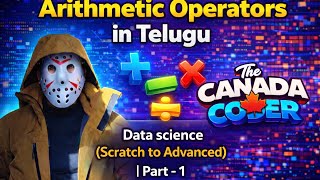 Mathematical Operators in Telugu | Data Science Course (Scratch to Advanced) - Part 1