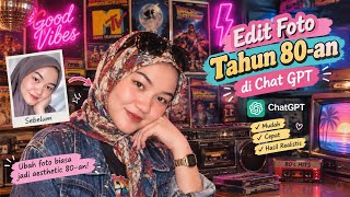 How to Edit Photos into 80s Style Using ChatGPT | Cool & Aesthetic Vintage Retro screenshot 3