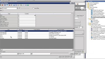 Forecast Modeling for Sage 500 ERP (MAS 500)