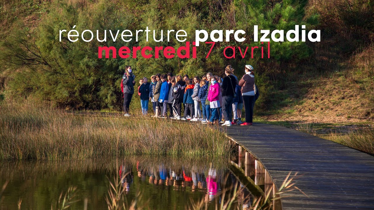 Réouverture Parc écologique Izadia 2021 - YouTube