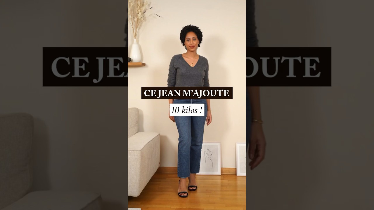 Ce jean me grossit les cuisses et vous ? 😉 #morphologie #jeans