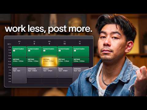 If I wanted to grow my business using YouTube with 1 hour a day, I’d do this