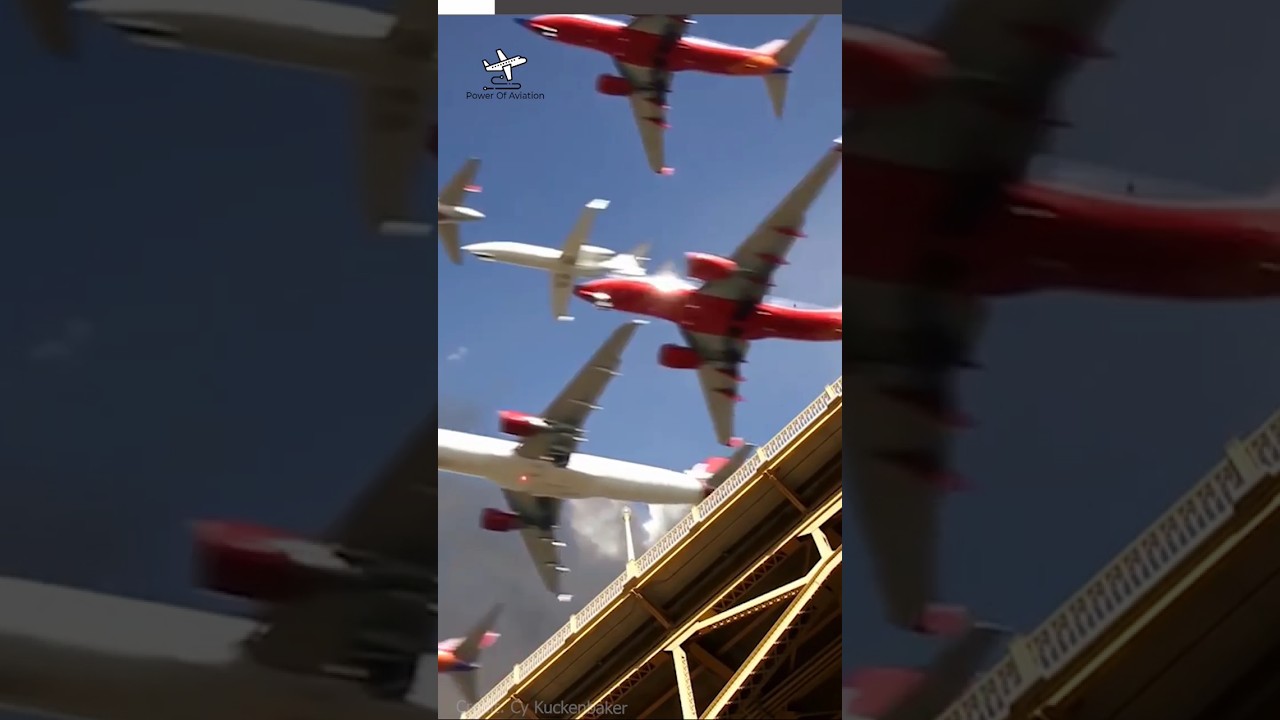 😱70 planes landing at put together 