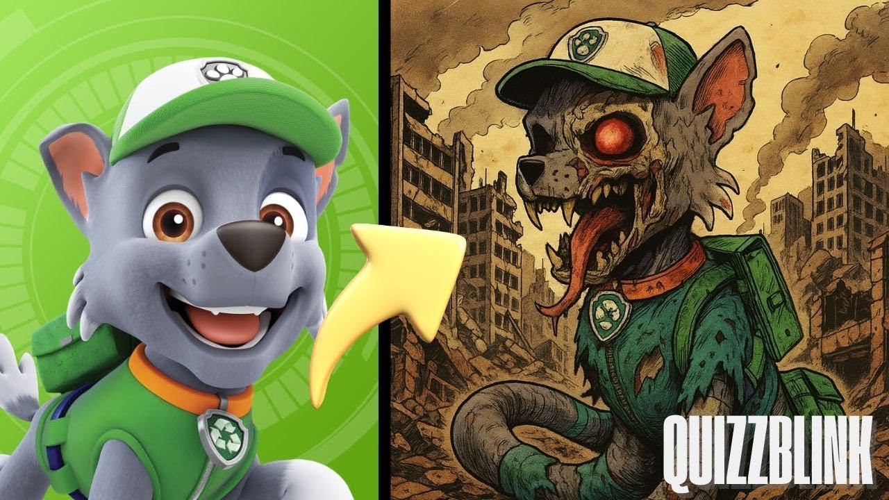 PAW PATROL as ZOMBIE SNAKE - All Characters Transformation 2025