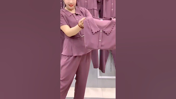 Mẫu đồ bộ trung niên đẹp của năm. #dobotrungnien #thinhhanh #xuongmaysiti #dotrungnien #xuhuong