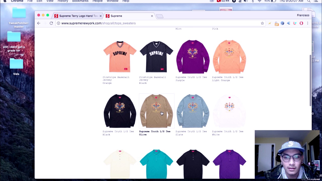 Supreme Week 12 Checkout Video! Truth Long Sleeve and out