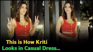 This is How Kriti Looks in Casual Dress