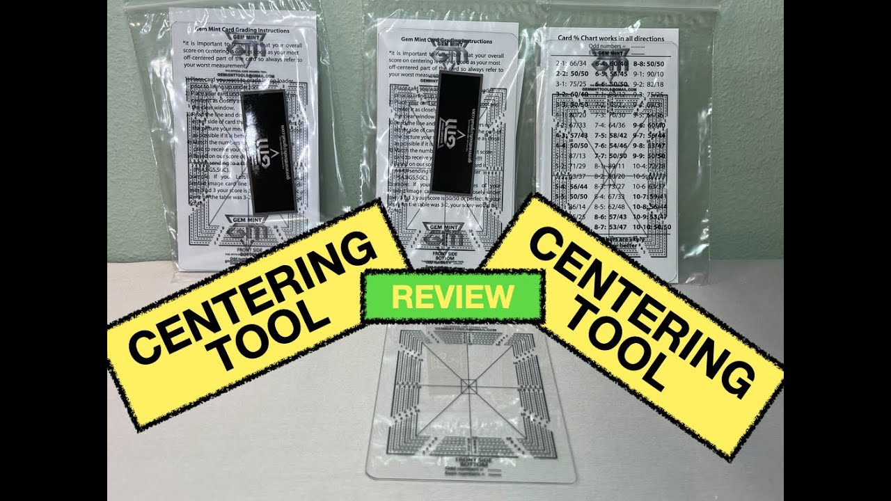 Review: Card Grading - Centering Tool for BGS & PSA 