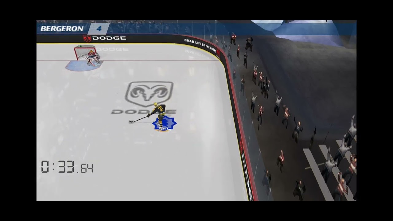 NHL 07 PSP Speedrun: 10Goals%