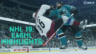 Seeking REVENGE!! EASHL Highlights Ep. 5 (NHL 19)