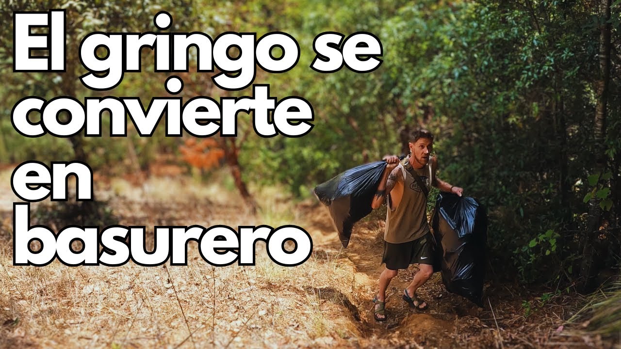 El gringo se convierte en basurero