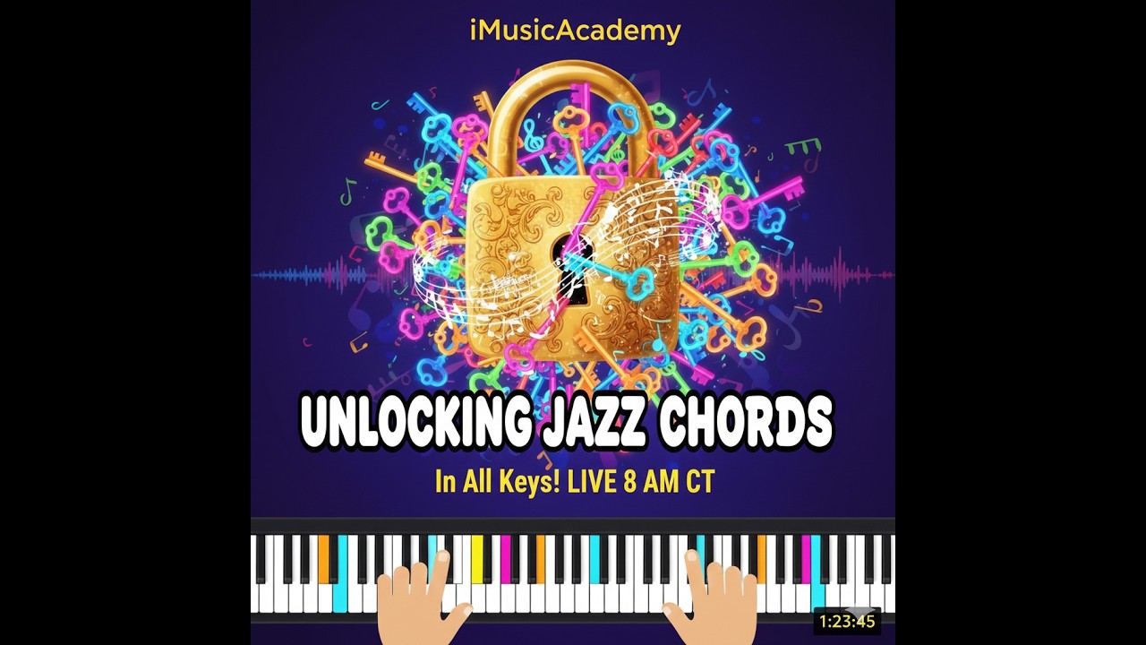 Jazz Chord Connecting the dots  8am CT