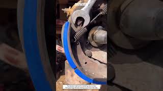 quick trick to install brake pad springs #technique #tricks #mechanic #quick #installation
