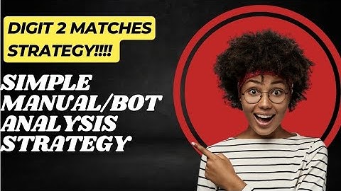 FREE DIGIT MATCH ANALYSIS!!! #money #binary #madamderivedtycoon #stockmarket #trading #lifestyle
