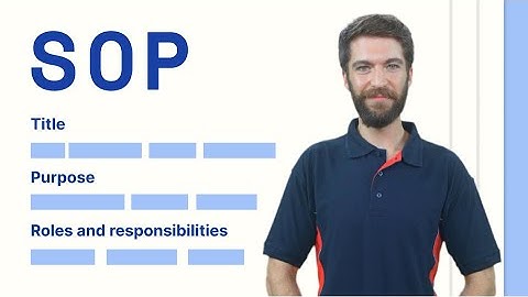 Intro to Standard Operating Procedures (SOP) | AI Video