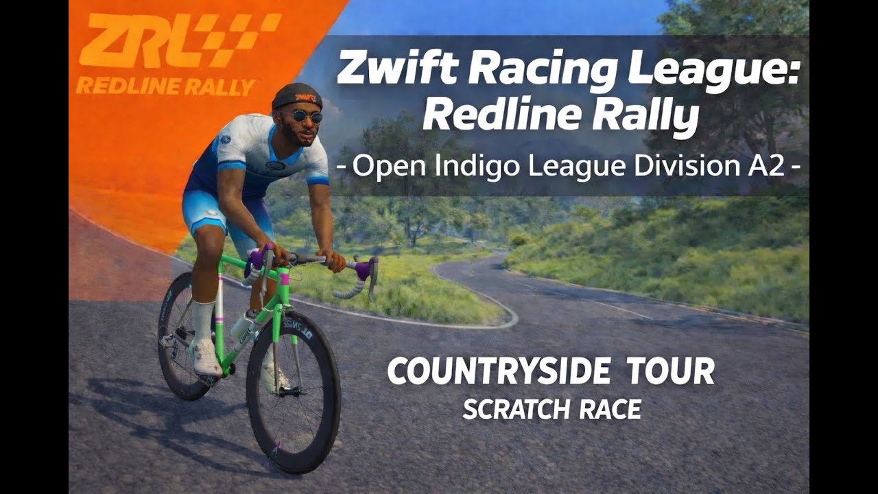 Zwift Race League: 3 Laps Countryside Tour [Scratch Race]
