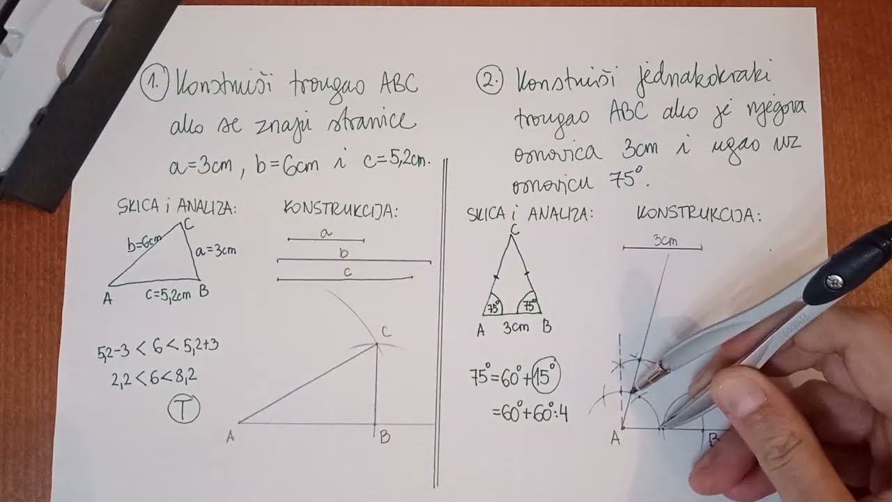 Konstrukcija trougla