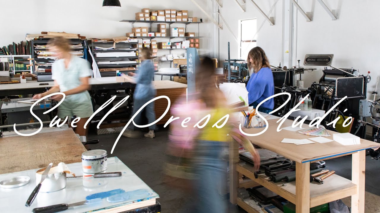 BRAND VIDEO | Swell Press Paper Co. in Los Angeles