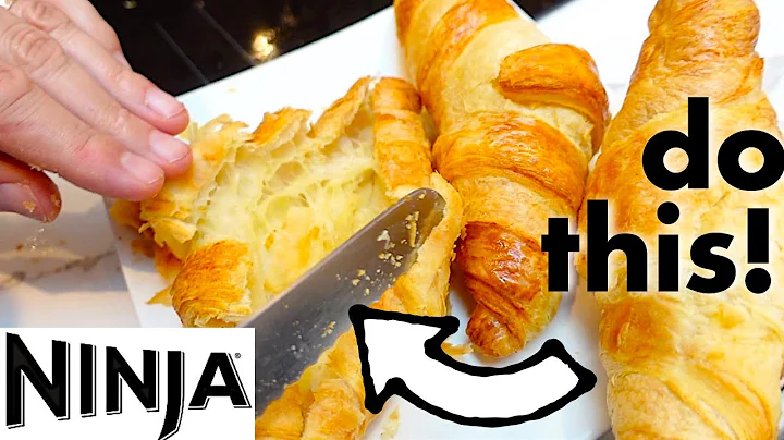 PERFECT Air Fryer CROISSANTS! from frozen in minutes.... Ninja Foodi Dualzone airfryer recipe