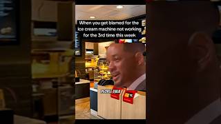 When you get blamed for the ice cream machine not working #shorts #mcdonalds #funny #mcflurry