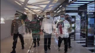 Walikota Surabaya Tinjau pelaksanaan Vaksin dan Validasi Prokes