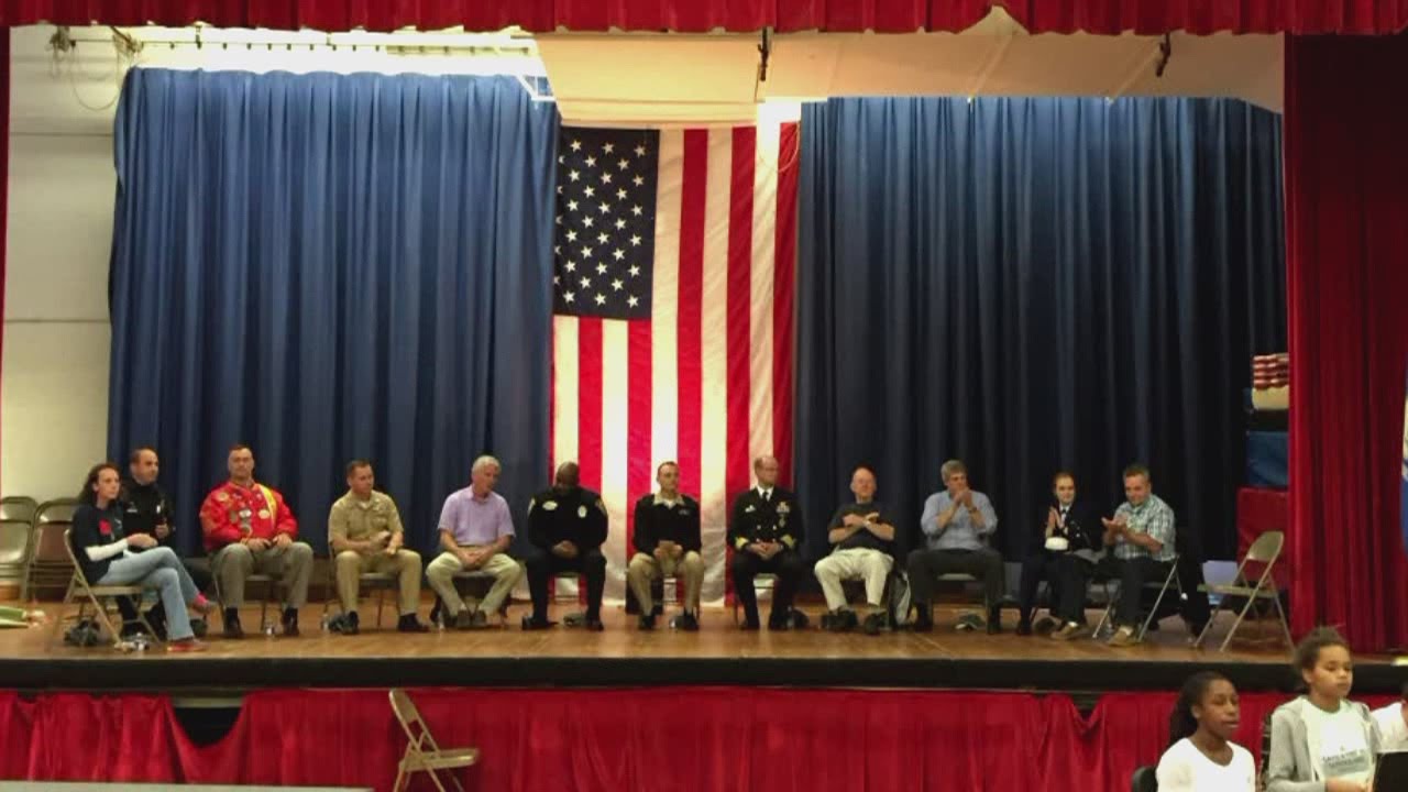 Take A Veteran To School Day At West Side Middle School In Groton Take A Veteran To School Day At West Side Middle School In Groton