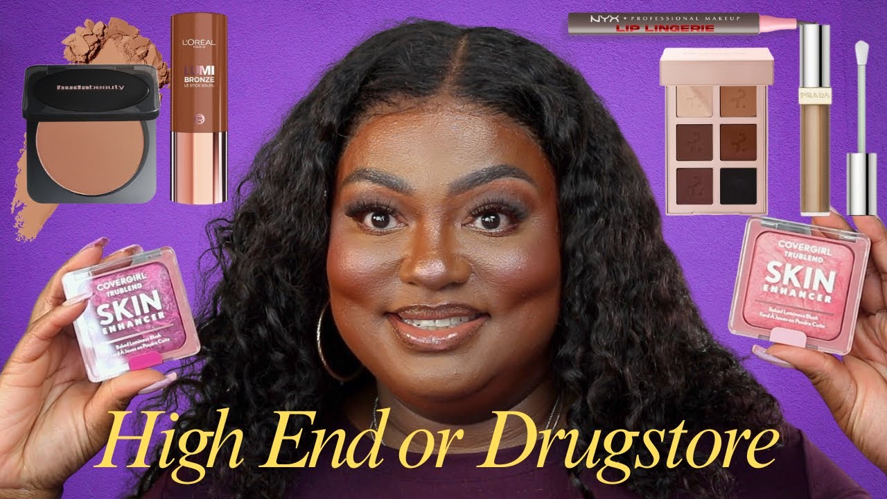 I Mixed High-End & Cheap Makeup 👀 Here's What Happened