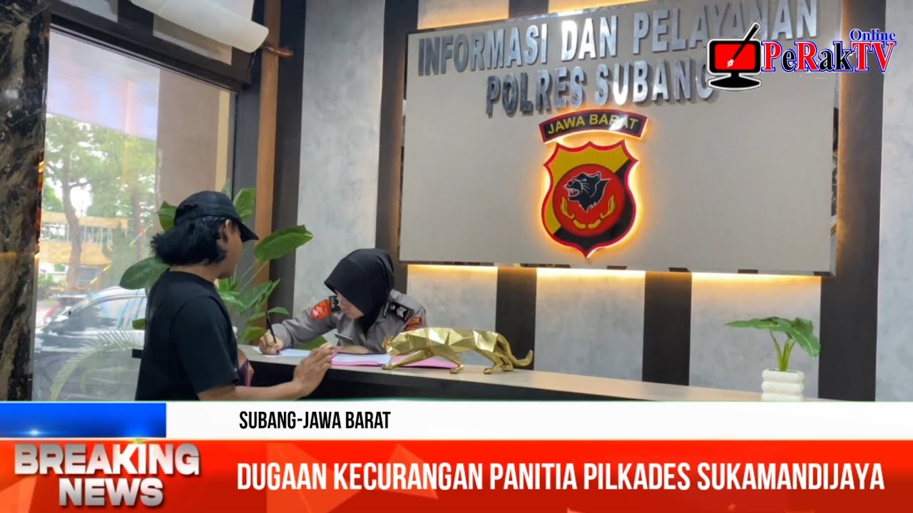 FMP Jabar Resmi Laporkan Dugaan Perbuatan Curang Panitia Pilkades Sukamandijaya ke Polres Subang