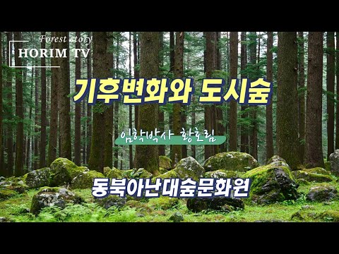 기화변화와 도시숲   기후변화 숲 생태계, 동북아난대숲문화원, HORIM-TV