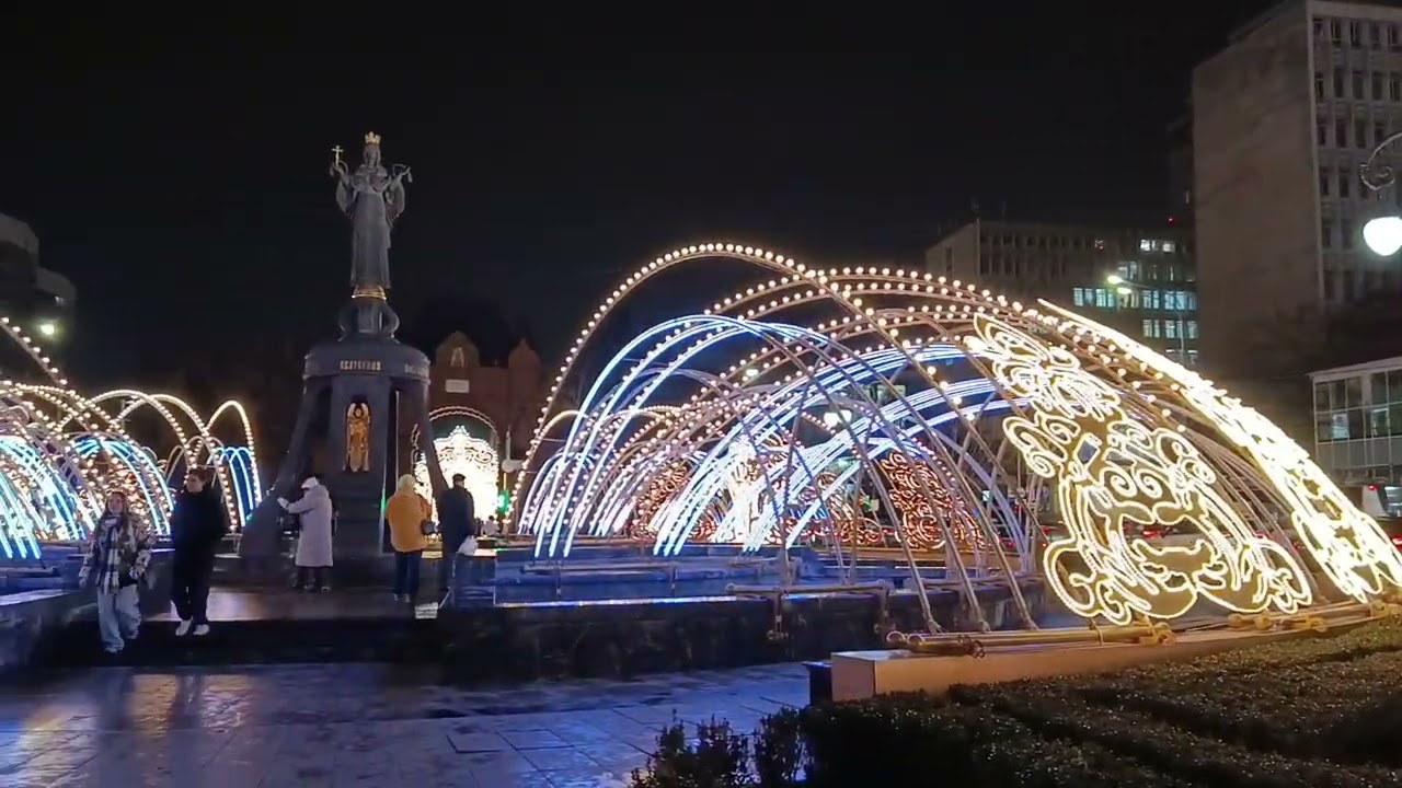 Краснодар 2026_Новогодние каникулы_Толпы туристов